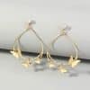 Double Drop-shaped Multiple Butterfly Earrings
