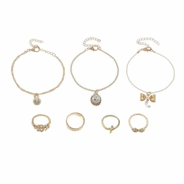 Cold Wind Simple Personality All-match Jewelry Set