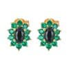 Women's Fashion Simple Micro-set Zirconia Earbone Studs
