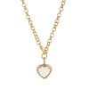 European And American Retro Personalized Glass Box Necklace