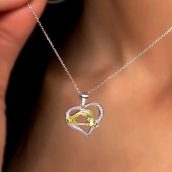 Hand In Hand Love Women's Necklace