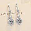 Temperament Water Drop Mid-length Earrings For Women