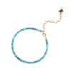 Women's Natural Blue Apatite Crystal Bracelet