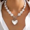 Simple French Style OT Buckle Necklace Women's Bracelet