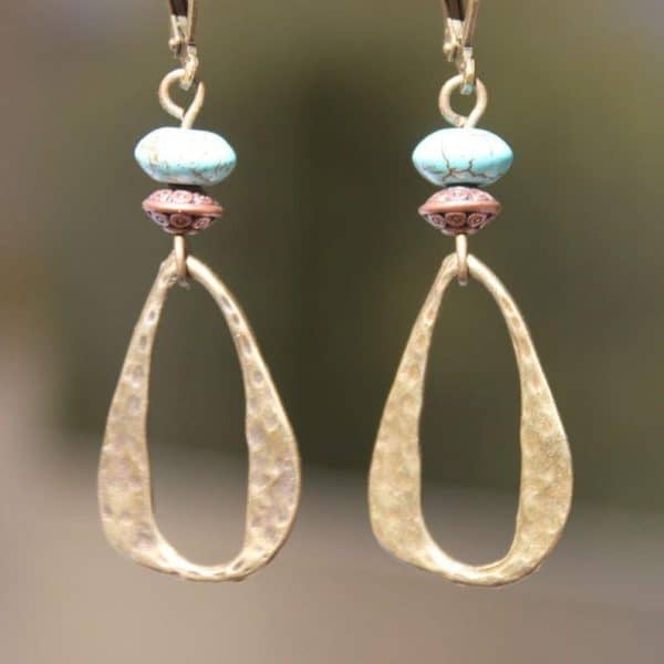 Women's Drop-shaped Bohemian Beaded Earrings