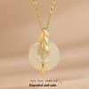Chinese Style Wheat Necklace Panicle Safe Clavicle Chain