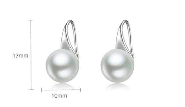 Women's Stylish Water Drop Pearl Earrings