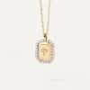 S925 Sterling Silver Twelve Constellation White Zircon Ladies' Pendant Necklace