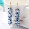 Women's Stylish Water Drop Crystal Earrings