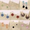 Vintage Drop-shaped Tassel Women's Earrings