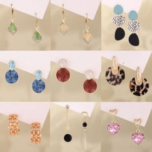 Vintage Drop-shaped Tassel Women's Earrings