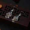 Creative Flower Drop Pear-shaped Earrings