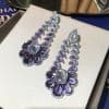 Water Drop Earrings With Exaggerated And Elegant Personality