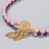 Double stone bead bracelet