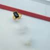 Brass Gold-plated Long Gem Electroplated Live Ring