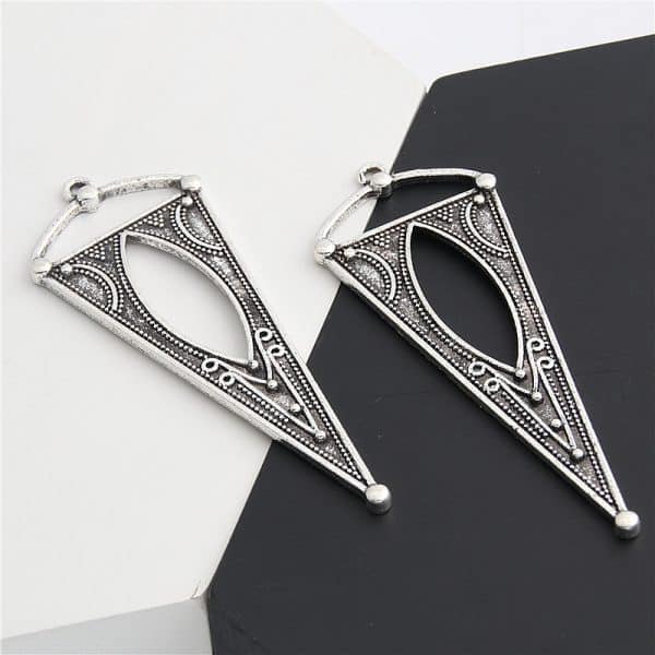 DIY Jewelry Accessories Triangle Drop Shaped Pendant