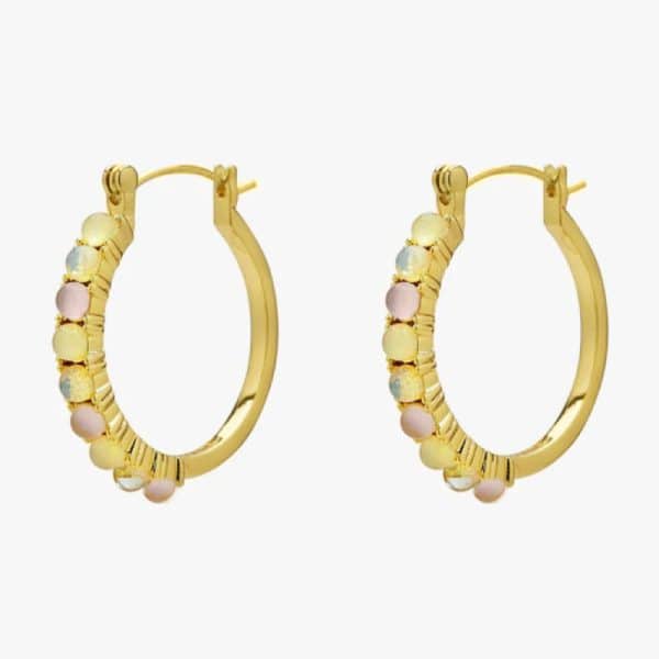 Circle Geometry Simple Retro Sweetheart Earrings Fashion