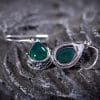Agate Drop-Shaped Fashion Personality Female Earrings