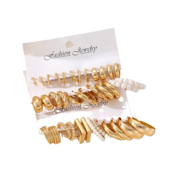Women's Fashion Creative Personalized Earrings Suit