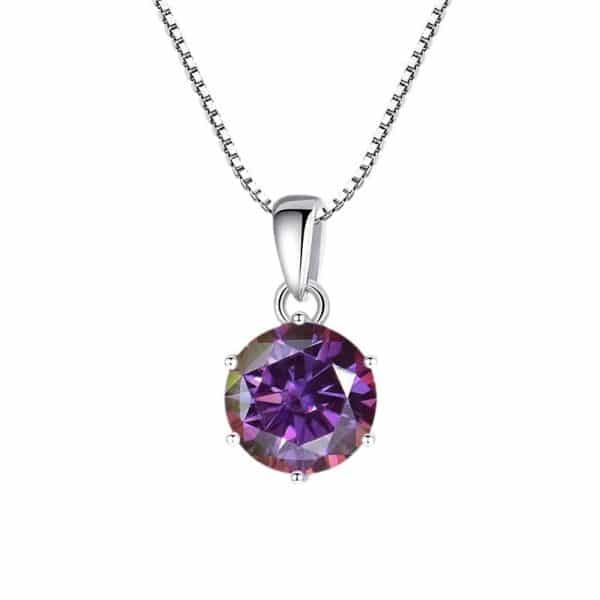 European And American Turtle Claw Super Bright Zircon-inlaid Pendant Classic Necklace