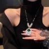 Simple All-match Women's Long Sweater Chain