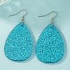 Bohemian Water Drop Earrings Drop-shaped Retro High-key Eardrop