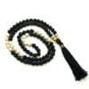 Volcanic Stone Tassel Necklace