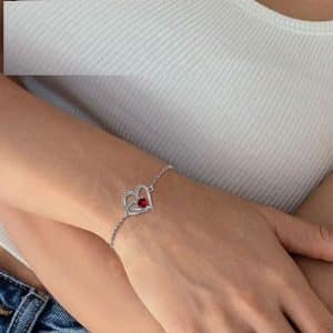 Hot Sale Heart-shaped Bracelet Simple Hand Jewelry Female Accessories