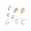 French Retro Niche Design High-end Set Ear Clip Earrings