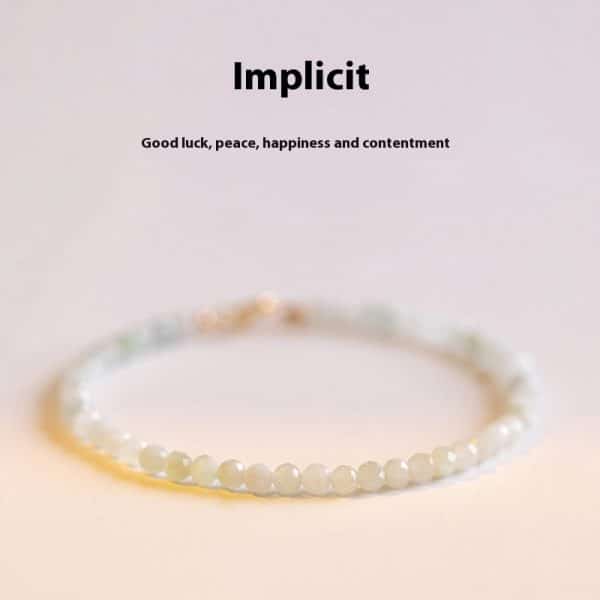 Women's Korean Style Retro Jade Bracelet