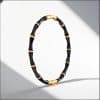 Stainless Steel Colorfast Handmade Colored Bamboo Bracelet