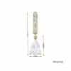 Water Drop Pendant Earrings With Zircon Microinlay