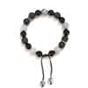 Black Agate Map Stone Men's And Women's Bracelet Niche High Sense