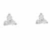 Women's Fashion Geometric Zirconia Earring Set
