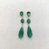 Drop-shaped Crystal Glass Jewelry Long Earrings