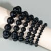 Year Of Birth Obsidian Bracelet Couple