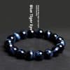 Tiger-eye Blue Bracelet Blue Tiger-shaped Stone Round Beads Sunny Stone Bracelet
