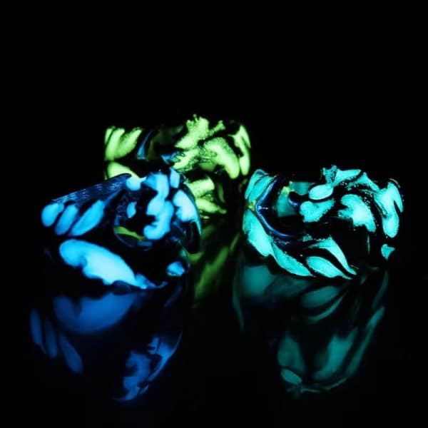 Chinese Style Luminous Dragon Pattern Ring