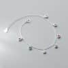 Simple Geometric Round Ornamental Stone Tassel Elegant Graceful Hand Jewelry