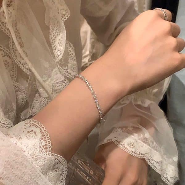 Women's Zircon European And American Pop-up Bracelet