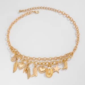 Clavicle Heart-shaped Metal Fashion Women's Necklace
