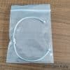 Simple Opening Stainless Steel Twisted Flower Button Love Bracelet