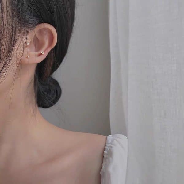 Silver Stud Set