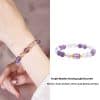 Amethyst Lucky Beads Bracelet For Women