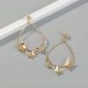 Double Drop-shaped Multiple Butterfly Earrings