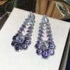 Water Drop Earrings With Exaggerated And Elegant Personality