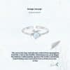 Summer Turtle Open Ring Romantic Blue
