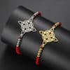 Cutting Titanium Steel Bracelet Double Hole Stainless Steel Bracelet