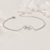 European And American Fashion Infinite Symbol Bracelet Butterfly Women's Adjustable Bracelet