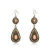 Colorful drop earrings